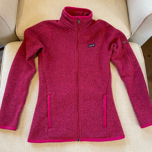 Patagonia Jackets & Blazers - Patagonia Better Sweater Fleece Full Zip Jacket Size XS Color Pink